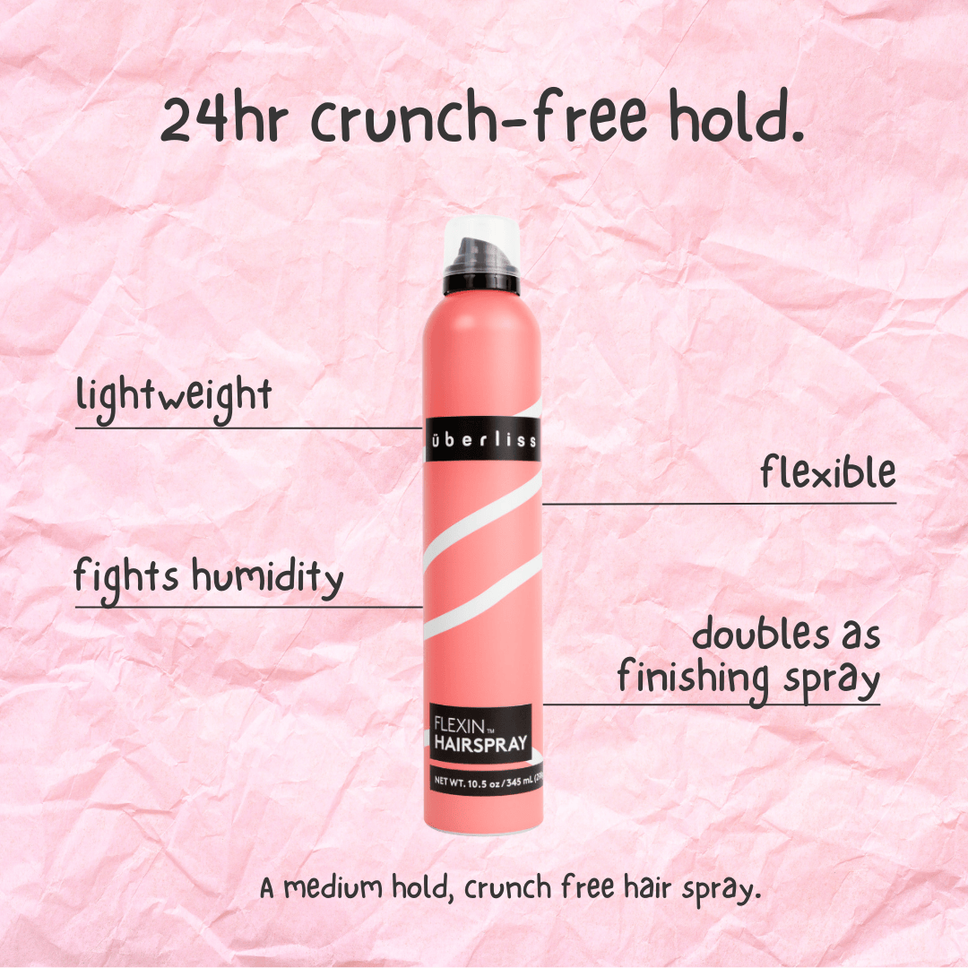 Flexin Hairspray - 24hr Crunch Free Hold