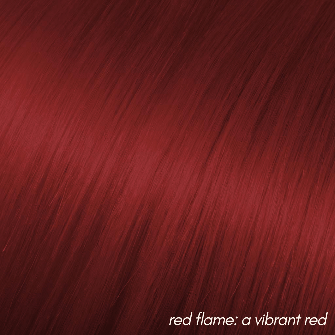 red flame temporary color