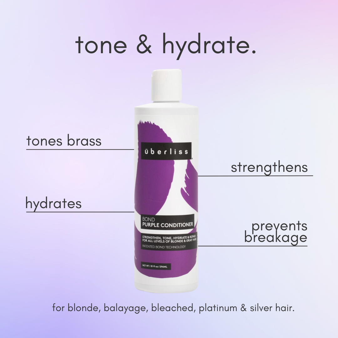 Bond Purple Conditioner - Blond Toner - 10 oz